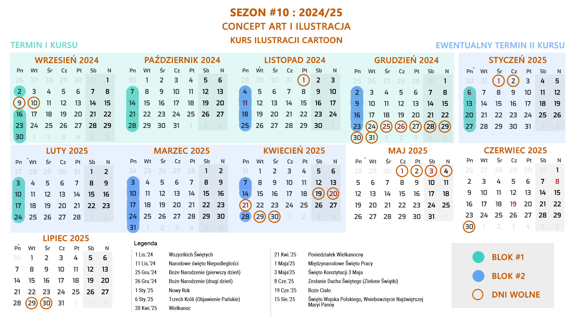 Kalendarz Fenomenarium 2023 24