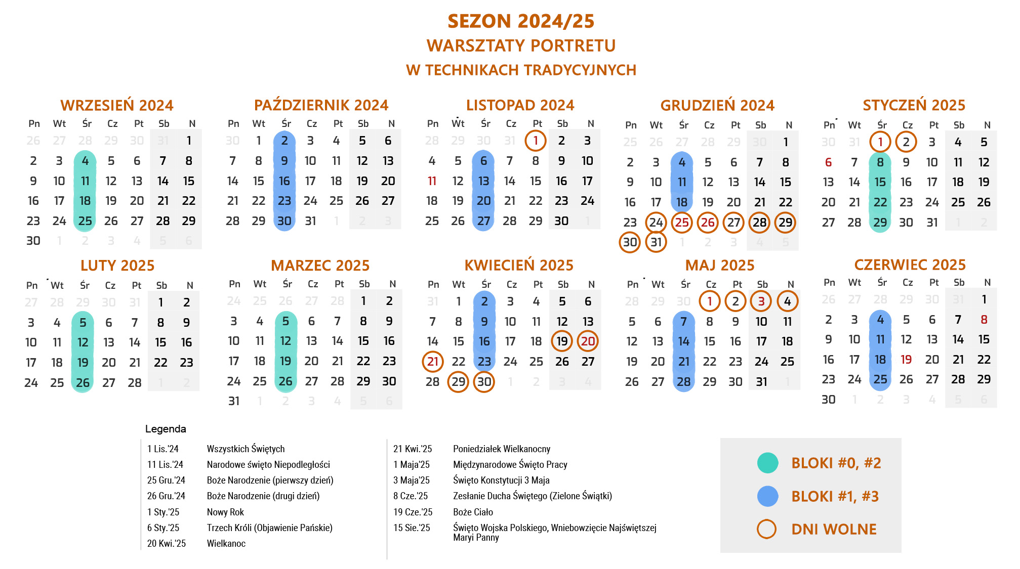 Kalendarz Fenomenarium 2024/25