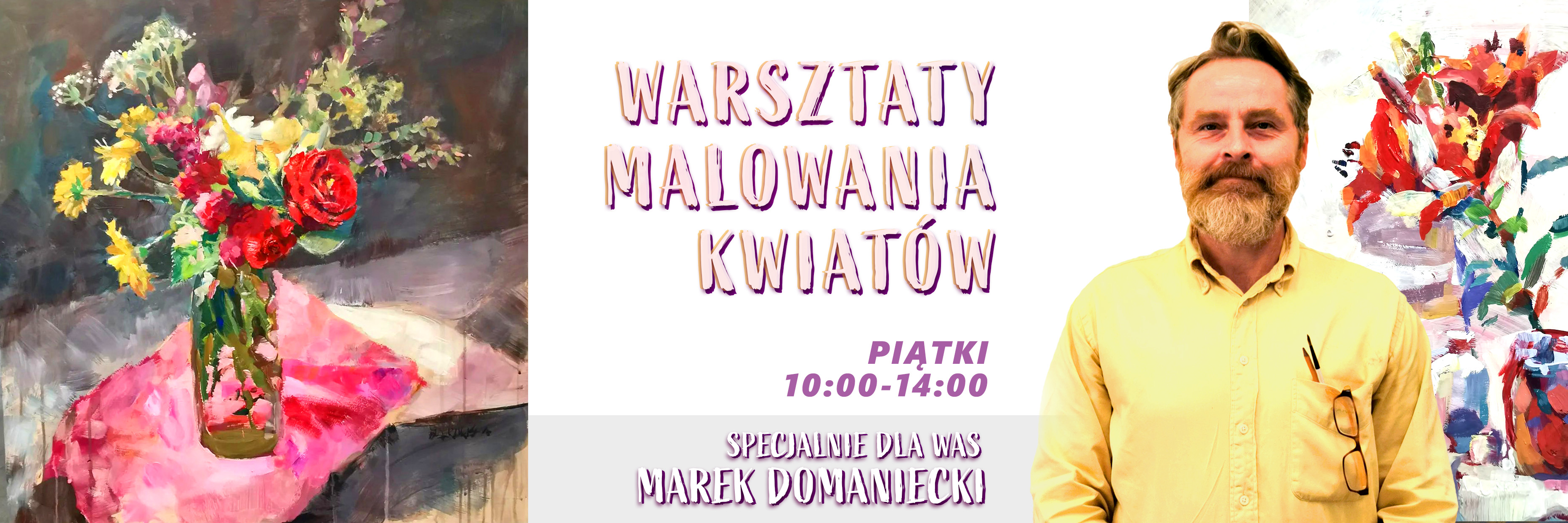 Malowanie kwiatów w Fenomenarium